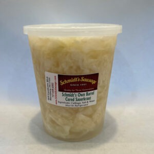 Barrel Cured Sauerkraut